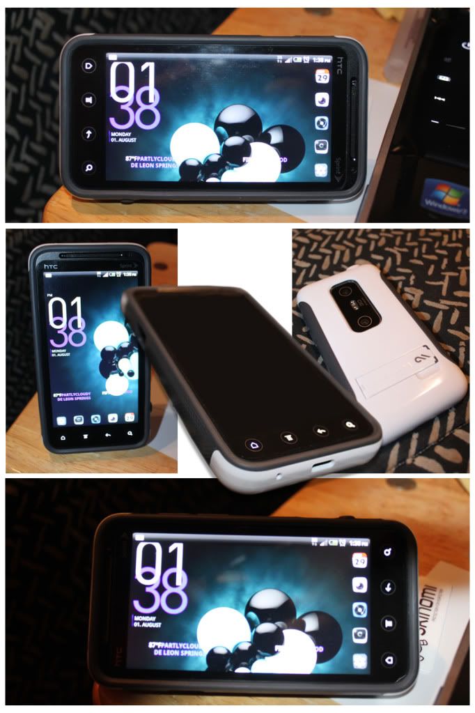 Htc evo 3d phone cases with kickstand