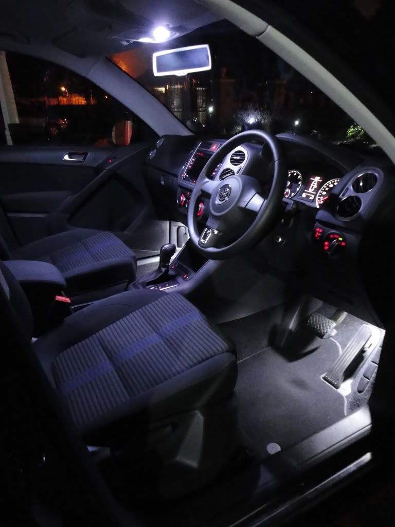 LED interior lights? VW Tiguan Forum