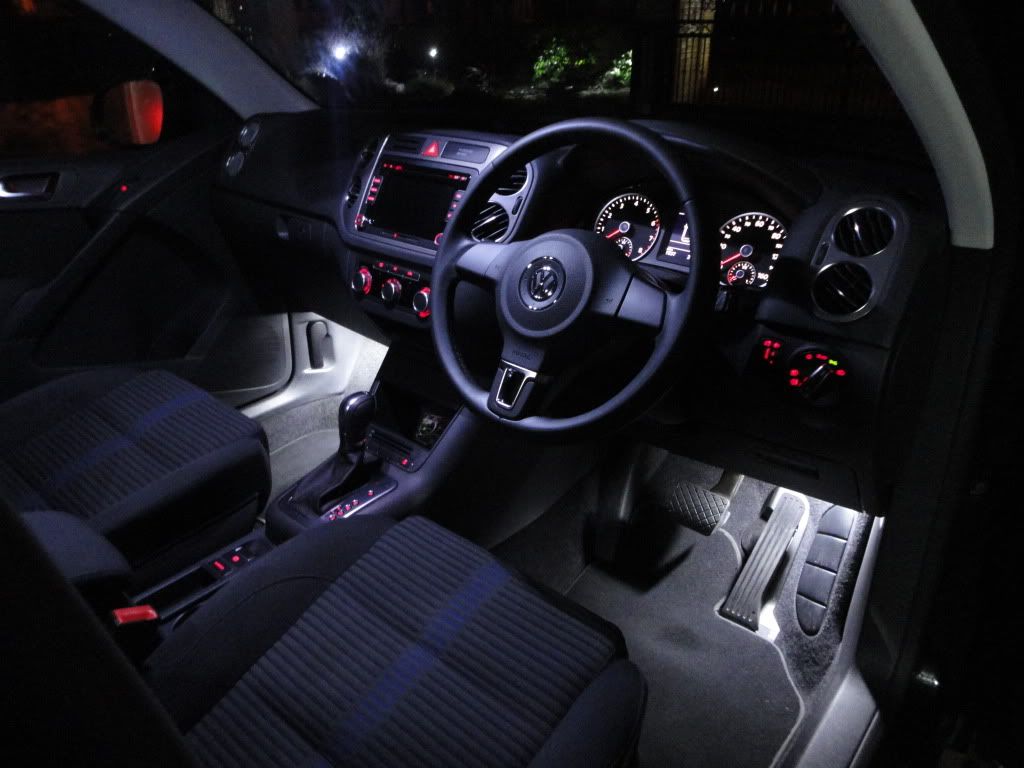 LED interior lights? VW Tiguan Forum