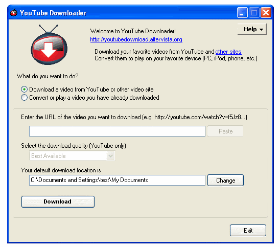 YouTube Downloader 2.6.5