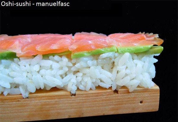 Oshi-sushi. Oshi-sushi.