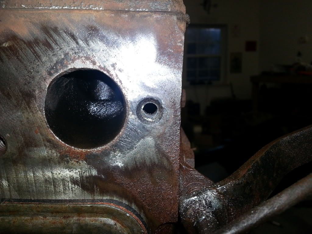 drilling out broken exhaust stud. The CJ2A Page Forums