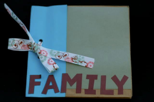 Family Paper bag album
