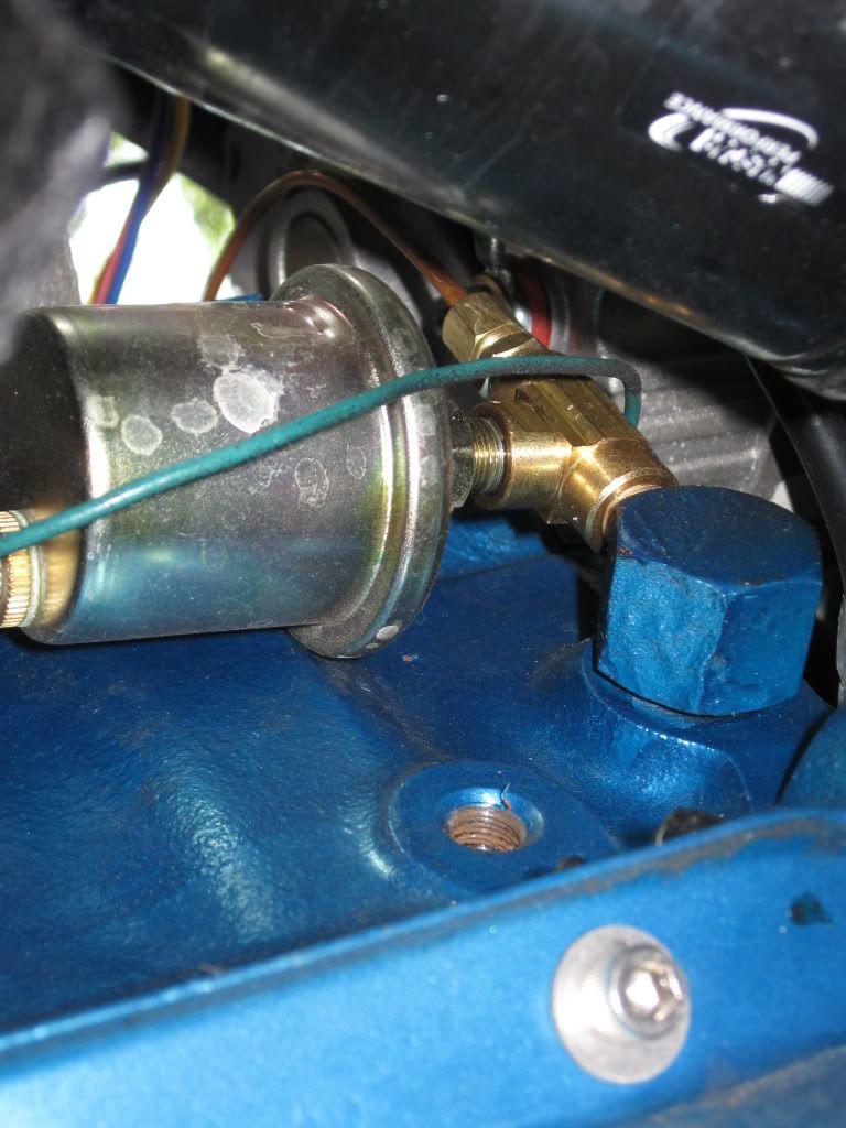 Oil pressure sending unit vs. oil pressure switch?