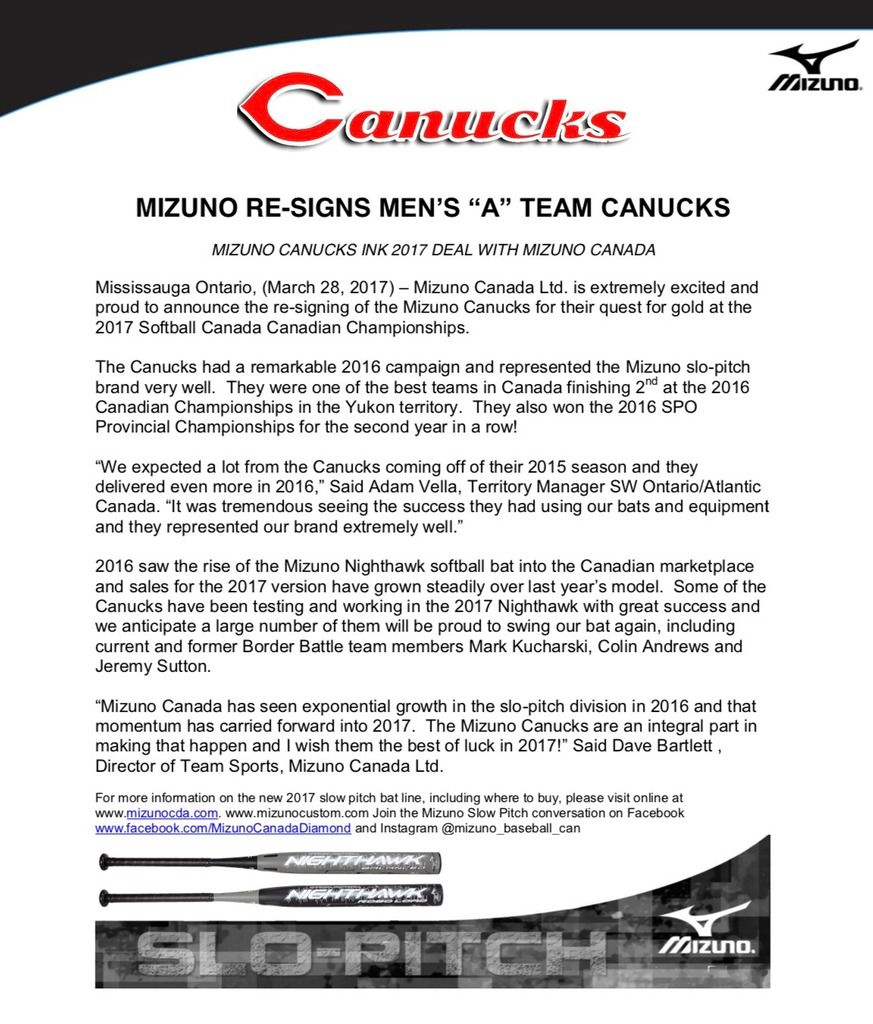 mizuno canada ltd