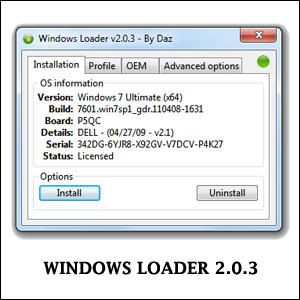 Windows Loader 2.0.3 