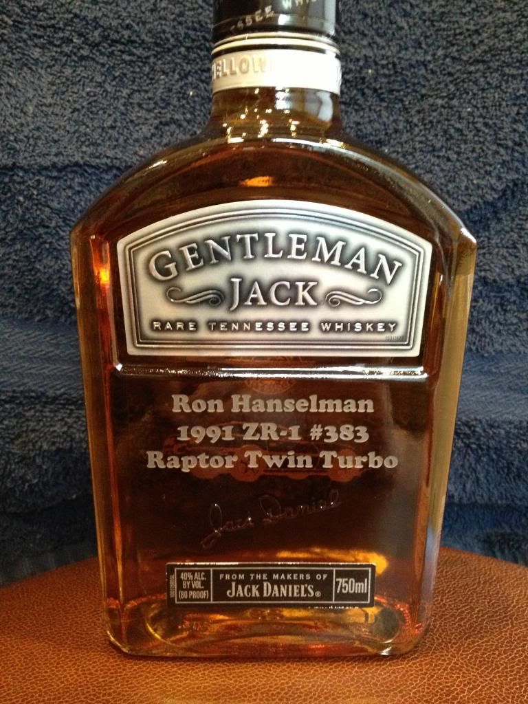 Gentleman Jack Bottles ZR1 Net Registry Forums