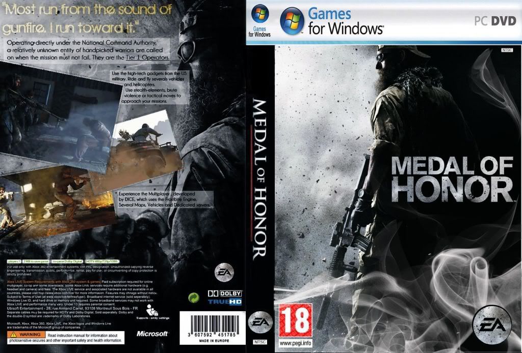 Medal Of Honor   Dvd   Custom por WALTER04 REY pc 80 Medal of Honor 2010 [Full Español] [DVD ISO] [PC] [FS]
