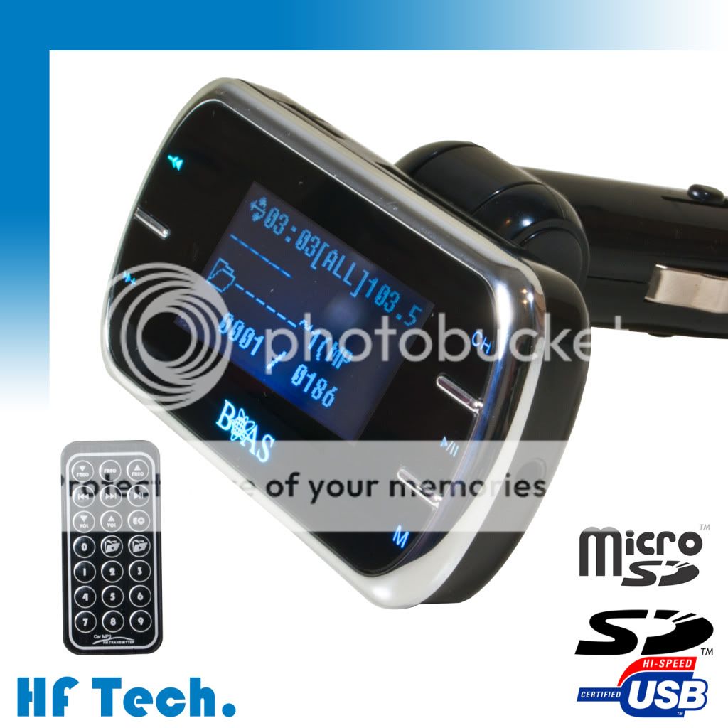 FM Transmitter  Player KFZ Auto Car Radio SD USB