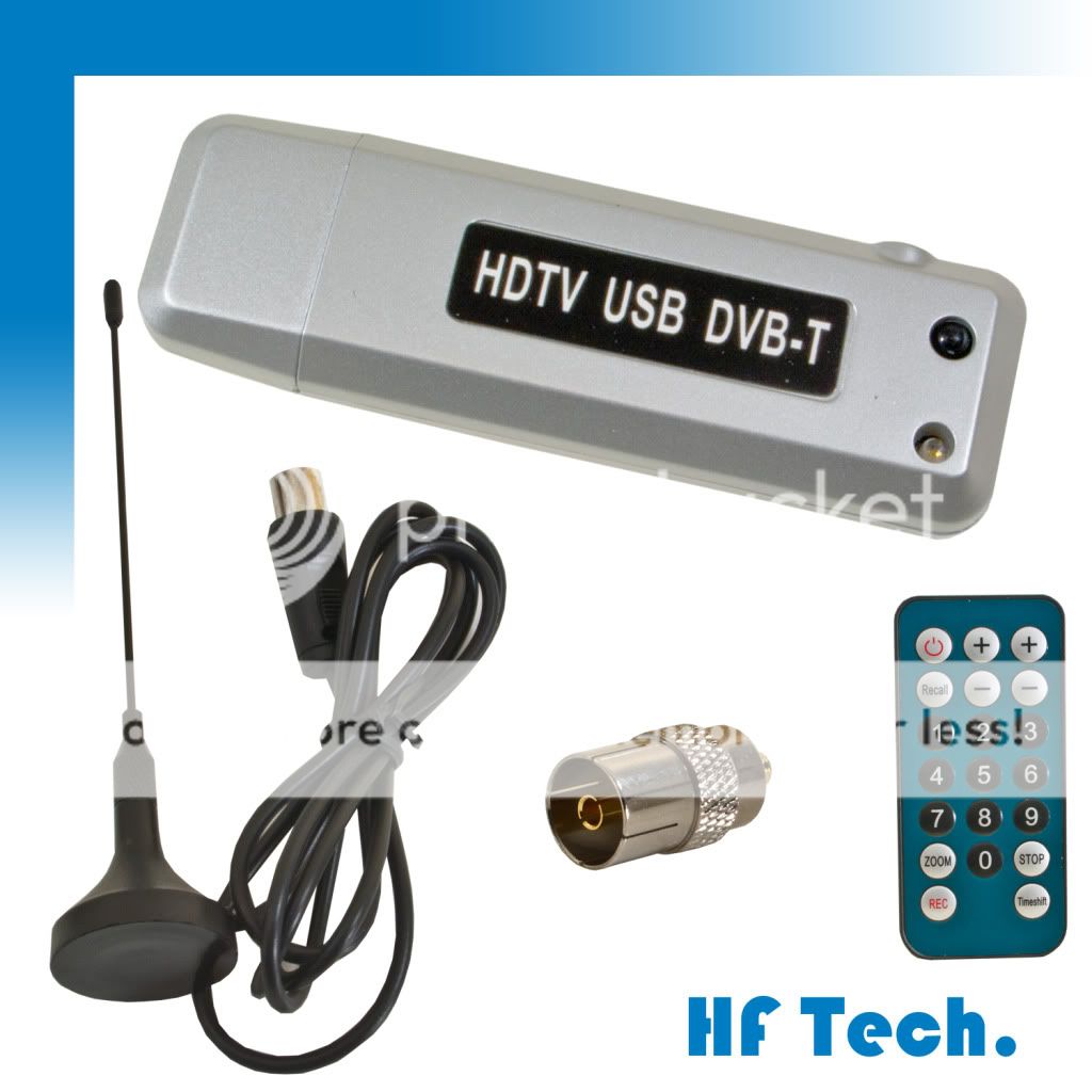 USB 2.0 Stick DVB T Mini DVBT TV HDTV Karte Antenne für Laptop