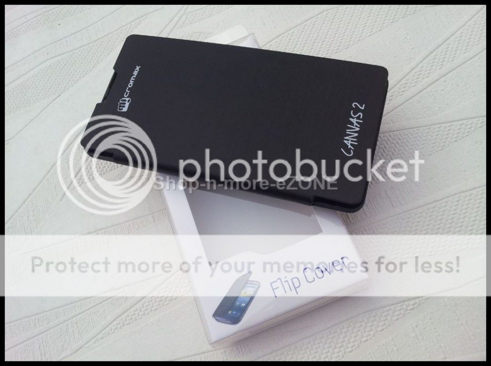 MICROMAX NINJA A91 FLIP CASE COVER - BLACK