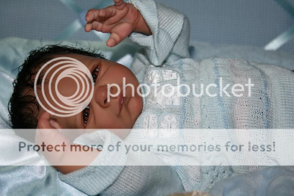 Reborn Baby Boy Preemie Twin Biracial Ethnic AA MI BEBE Nursery LP